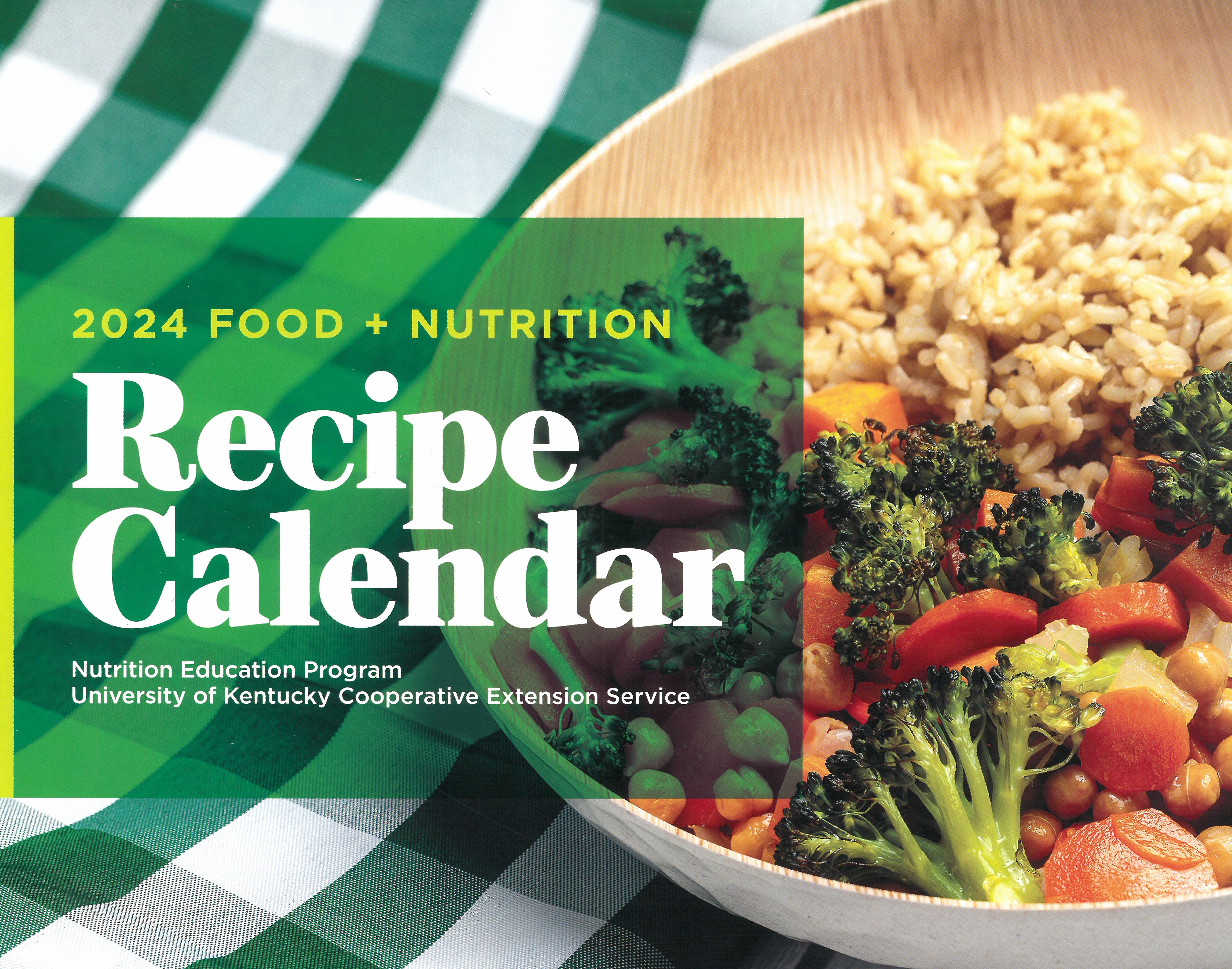 2024 Food and Nutrition Recipe Calendar
