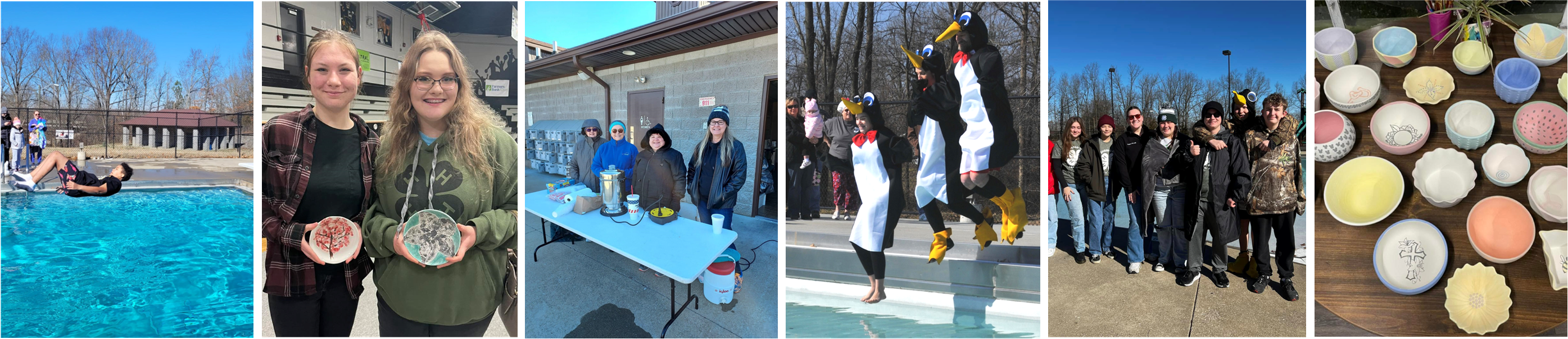 Photos from past Penguin Plunge and Empty Bowls, Full Hearts events