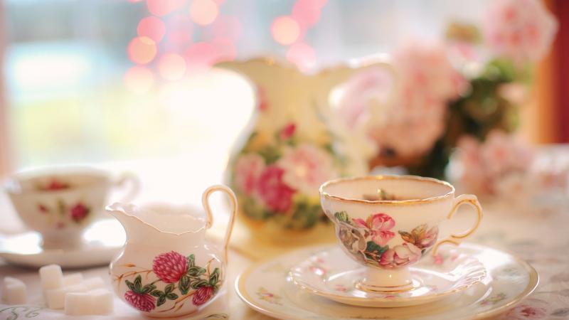 Tea cups and saucers